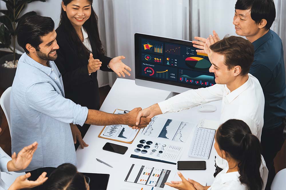 develop a customized solution for a business.